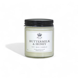 BUTTERMILK & HONEY - 9oz Soy Candle