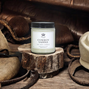 COWBOY SADDLE - 9oz Soy Candle