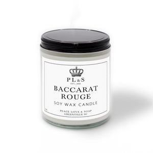 BACCARAT ROUGE - 9oz Soy Candle