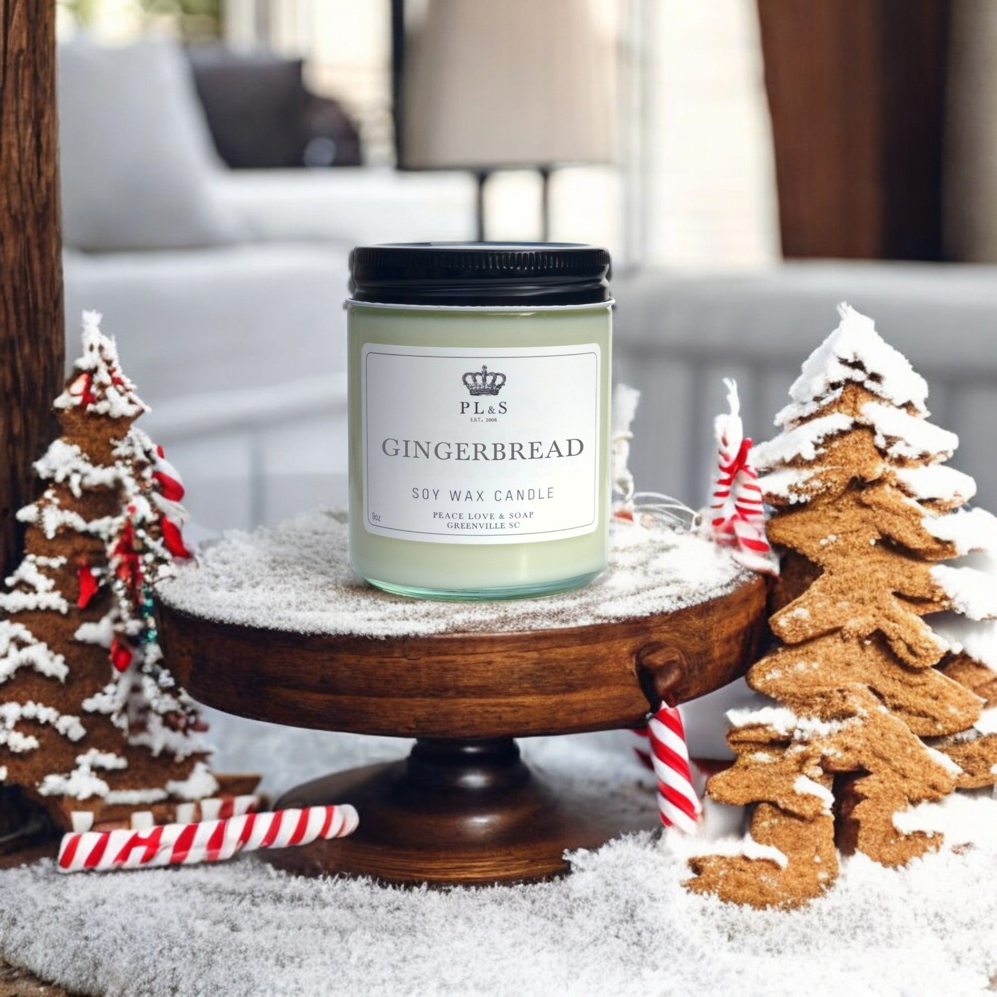 GINGERBREAD - 9oz Soy Candle