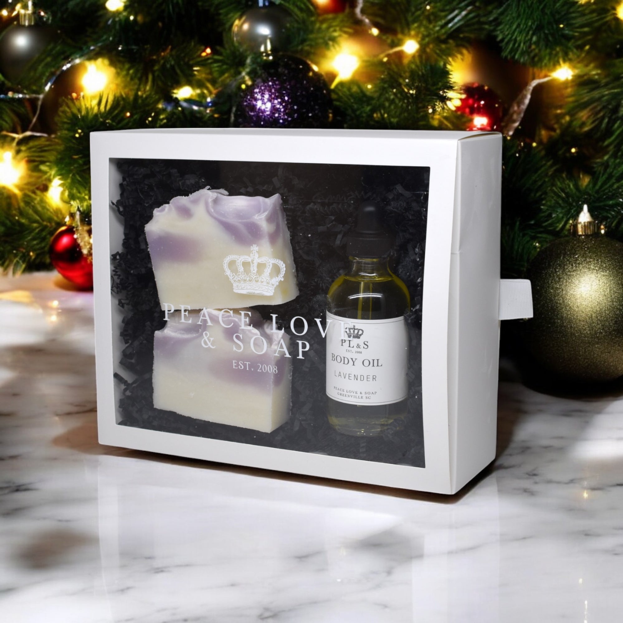 HOLIDAY GIFT BOX - Soaps & Body Oil