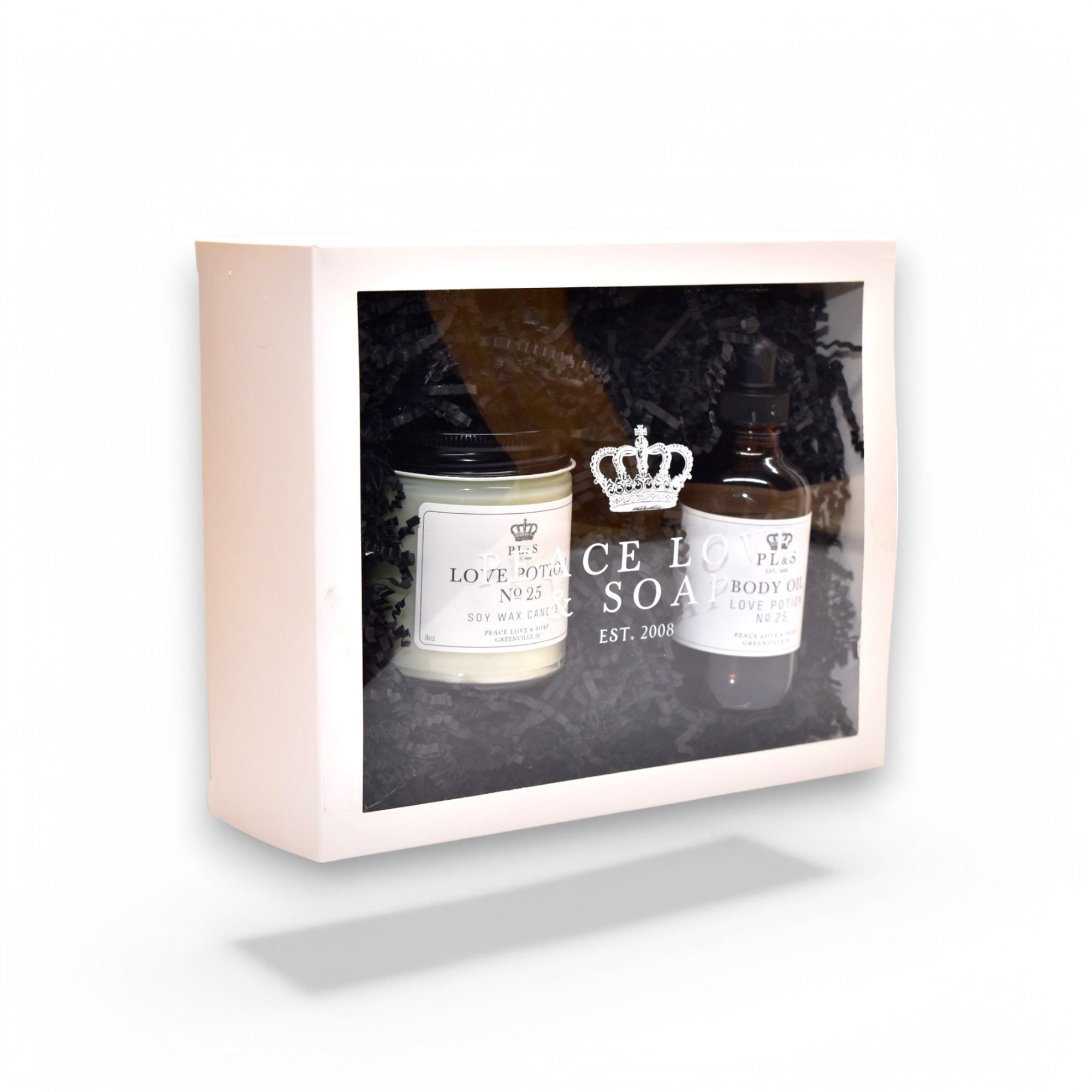 VALENTINES DAY GIFT BOX - Candle & Body Oil