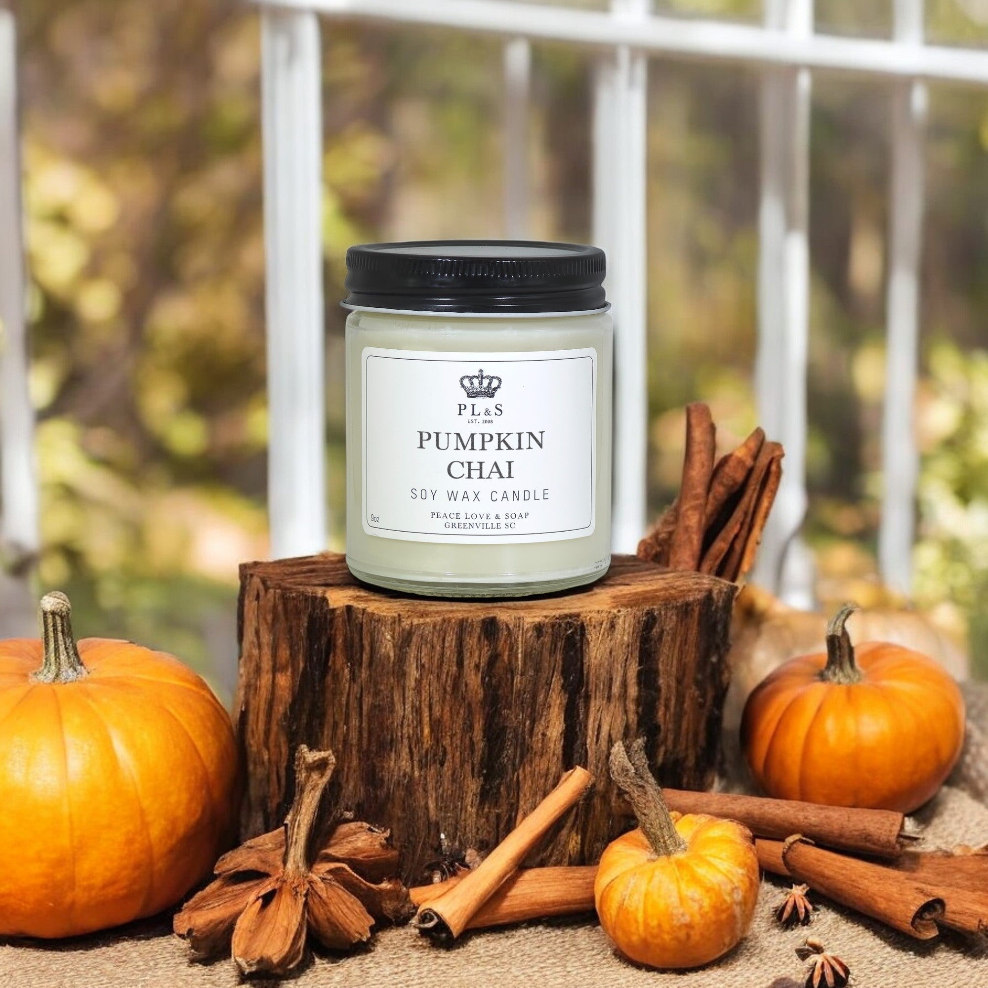 PUMPKIN CHAI - 9oz Soy Candle